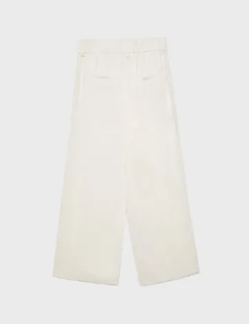 Pantaloni Stradivarius, crem Crem