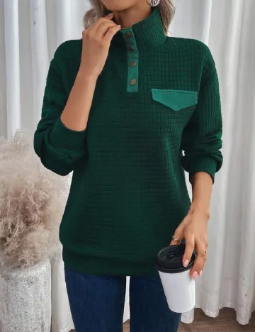 Bluza SHEIN, verde Verde