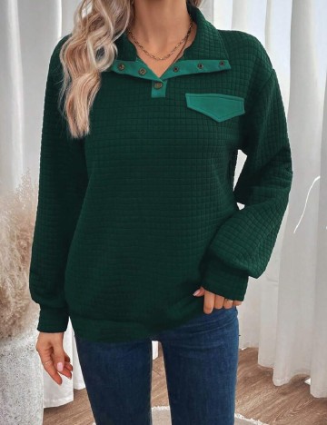 Bluza SHEIN, verde