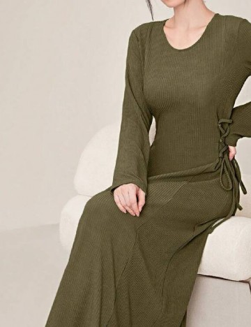 Rochie lunga SHEIN, verde