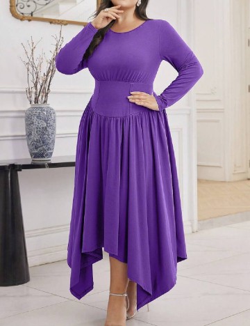 Rochie lunga SHEIN CURVE, mov