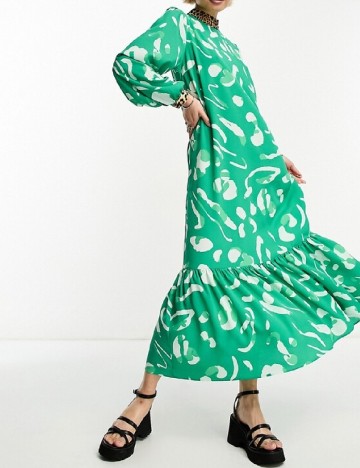 Rochie lunga ASOS, verde