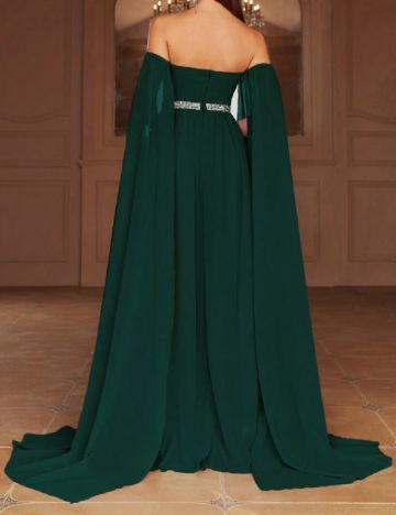 Rochie lunga Faeriesty, verde