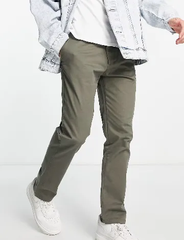 Pantaloni Pull&Bear, kaki Verde