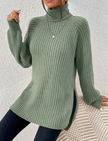 Pulover SHEIN, verde Verde