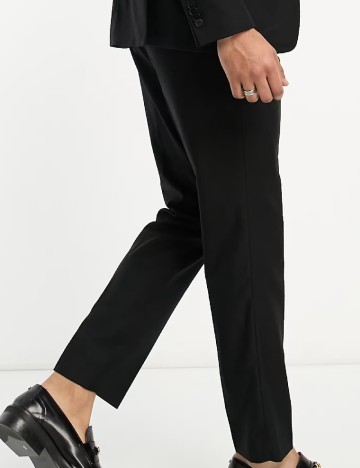 Pantaloni French Connection, negru