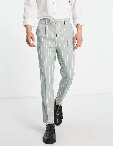 Pantaloni ASOS, verde Verde