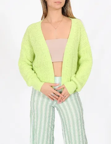 Cardigan SHEIN, verde Verde