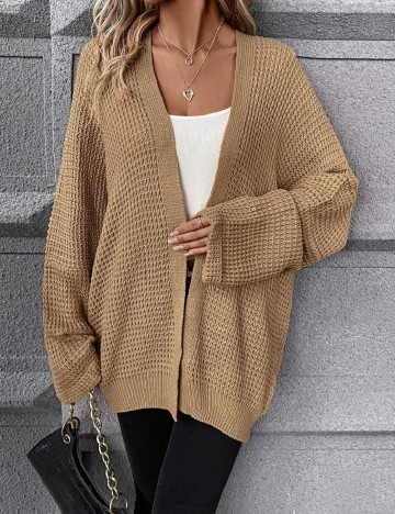 Cardigan SHEIN, maro