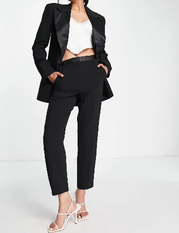 Pantaloni ASOS, negru Negru