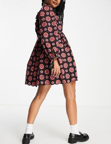 Rochie scurta ASOS, floral print