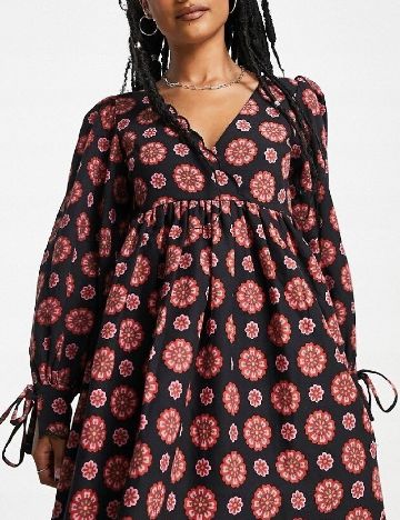 Rochie scurta ASOS, floral print