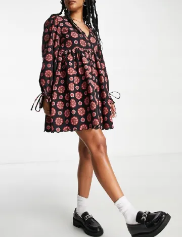 Rochie scurta ASOS, floral print Floral print