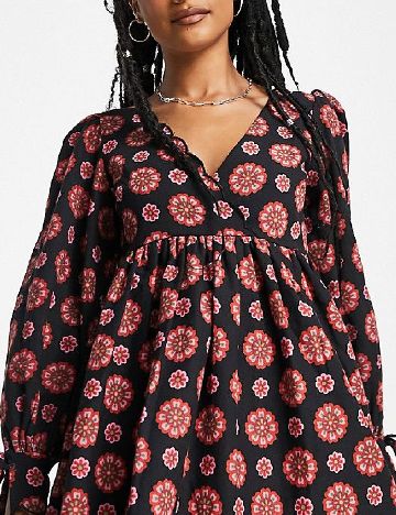 Rochie scurta ASOS, floral print