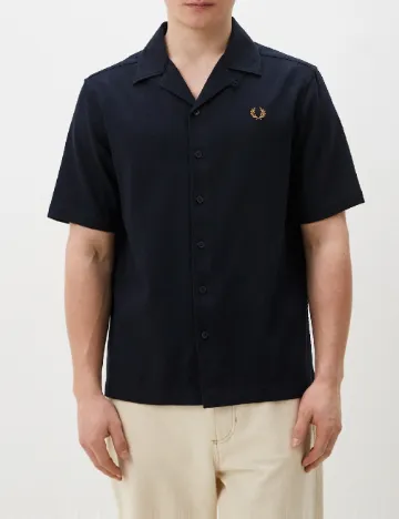 Camasa Fred Perry, bleumarin inchis Albastru