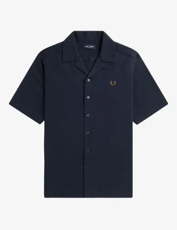 Camasa Fred Perry, bleumarin inchis Albastru