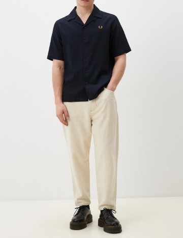 Camasa Fred Perry, bleumarin inchis