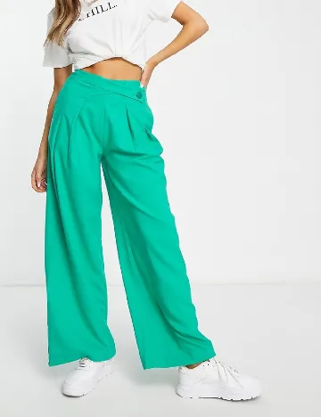 Pantaloni Stradivarius, verde Verde