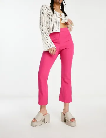 Pantaloni Miss Selfridge, roz Roz