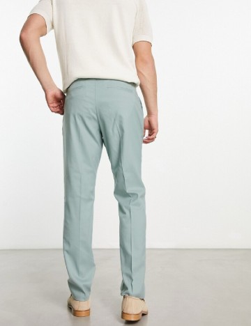 Pantaloni New look, verde deschis