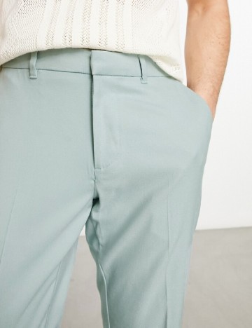 Pantaloni New look, verde deschis