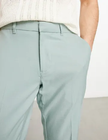 Pantaloni New look, verde deschis Verde