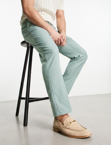 Pantaloni New look, verde deschis