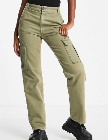 Pantaloni Stradivarius, kaki