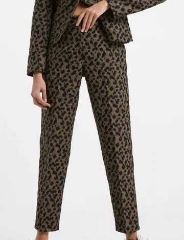 Pantaloni French Connection, animal print Animal print