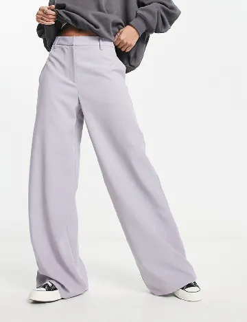 Pantaloni ASOS, lila Mov