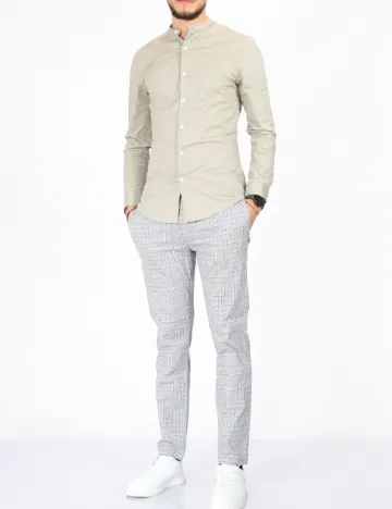 Pantaloni River Island, gri Gri