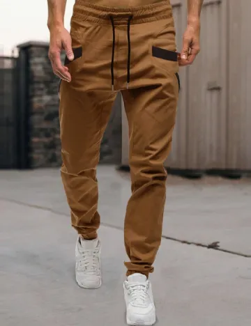 Pantaloni SHEIN, maro Maro