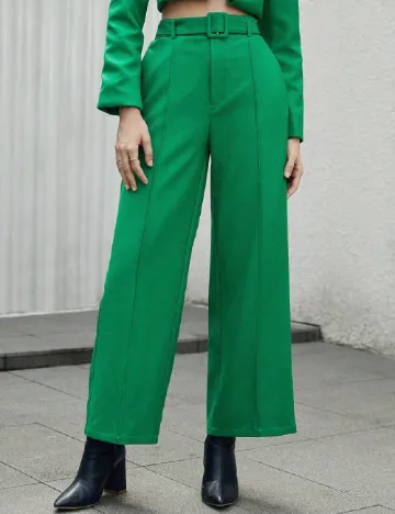 Pantaloni SHEIN, verde Verde