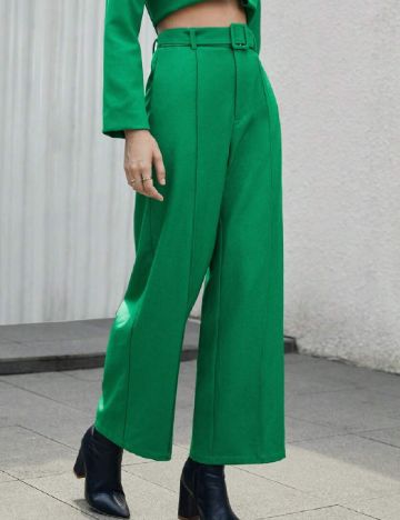 Pantaloni SHEIN, verde