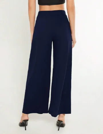 Pantaloni SHEIN, bleumarin Albastru