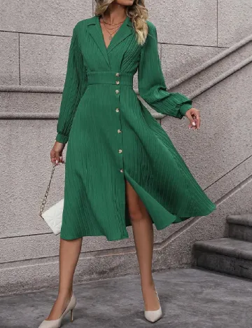 Rochie medie SHEIN, verde Verde