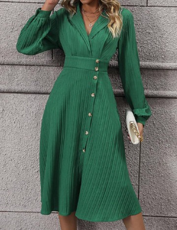 Rochie medie SHEIN, verde