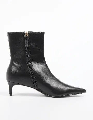 Botine Reserved, negru Negru