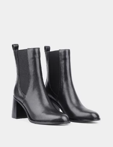 Botine Reserved, negru Negru