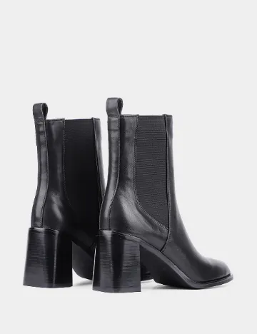 Botine Reserved, negru Negru