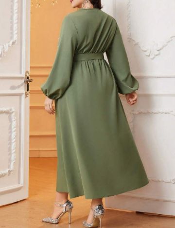 Rochie lunga SHEIN CURVE, verde