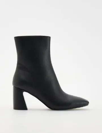 Botine Reserved, negru Negru