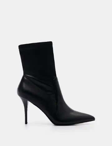 Botine Mohito, negru Negru