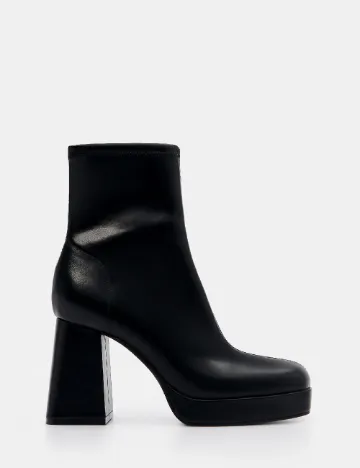 Botine Mohito, negru Negru