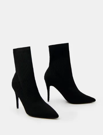 Botine Mohito, negru Negru