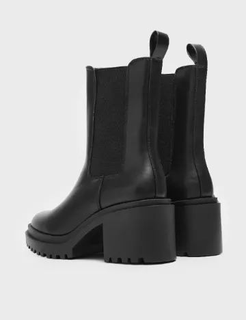 Botine House Brand, negru Negru