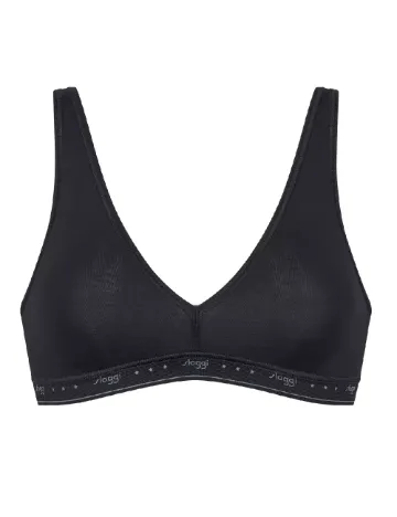 Bustiera Sloggi by Triumph, negru Negru