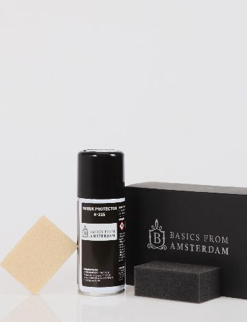 Spray intretinere incaltaminte din piele nabuc Basics from Amsterdam, negru