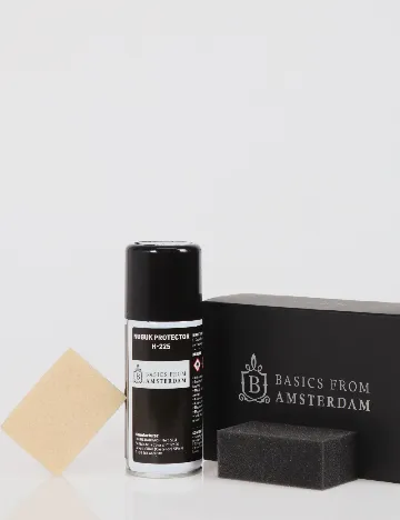 Spray intretinere incaltaminte din piele nabuc Basics from Amsterdam, negru Negru