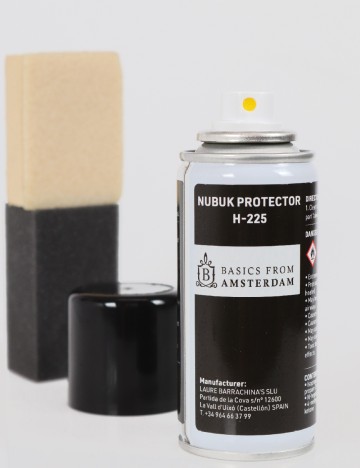 Spray intretinere incaltaminte din piele nabuc Basics from Amsterdam, negru